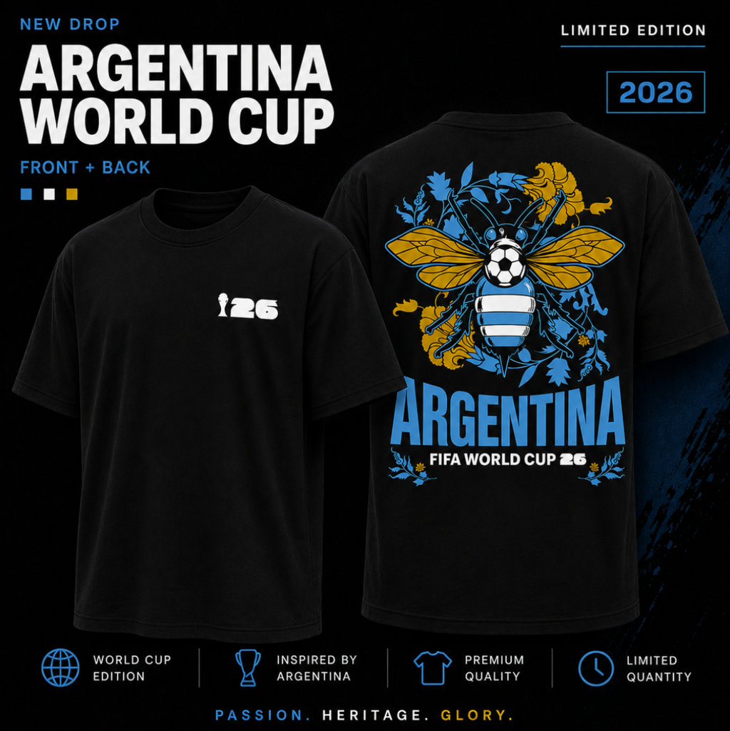 Argentina FIFA World Cup 2026 Custom Shirt